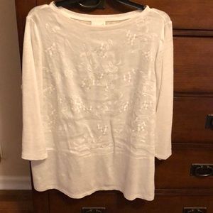 J Jill 3/4 sleeve tunic